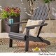 Hollywood Outdoor Foldable Acacia Adirondack Chair by Christopher Knight Home - Thumbnail 19