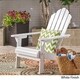 Hollywood Outdoor Foldable Acacia Adirondack Chair by Christopher Knight Home - Thumbnail 13