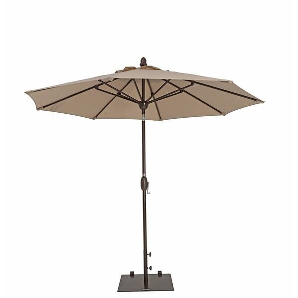 Shop Sorara Patio Umbrella 11 Feet Outdoor Table Market Umbrella Beige Overstock 22051845