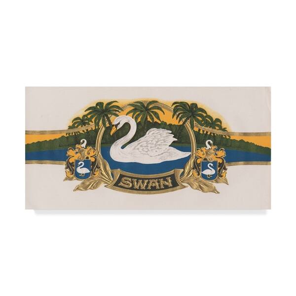 Art Of The Cigar 'Swan Cigar' Canvas Art - Bed Bath & Beyond - 22065310