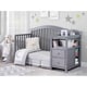 preview thumbnail 3 of 2, Sorelle Berkley 4 in 1 Crib & Changer - Gray