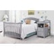 preview thumbnail 4 of 2, Sorelle Berkley 4 in 1 Crib & Changer - Gray