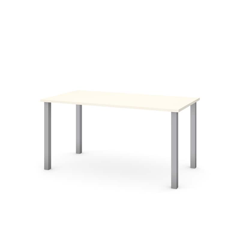 Bestar 30" x 60" Table with square metal legs