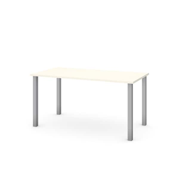 bestar 30 x 60 table with square metal legs