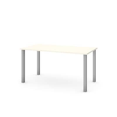 Bestar 30" x 60" Table with square metal legs