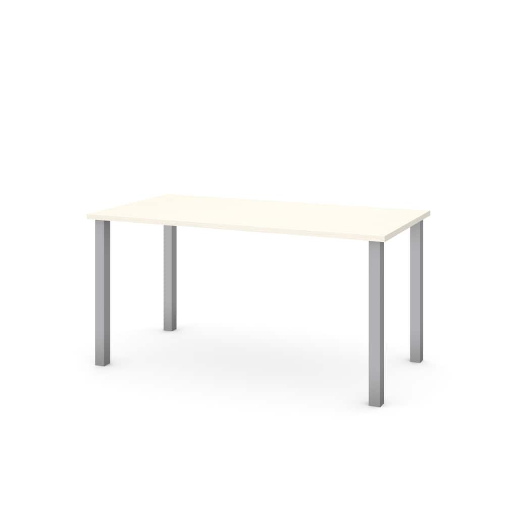 Bestar 30" x 60" Table with square metal legs
