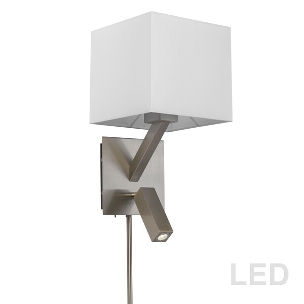 Wall Sconce W Led Reading Lamp Sc Finish