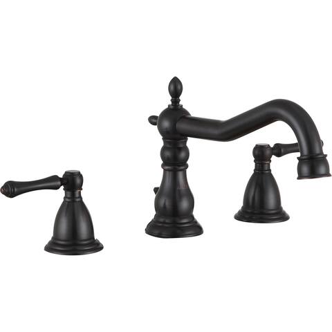 ANZZI Highland 8 in. Widespread 2-Handle Bathroom Faucet in Oil Rubbed Bronze