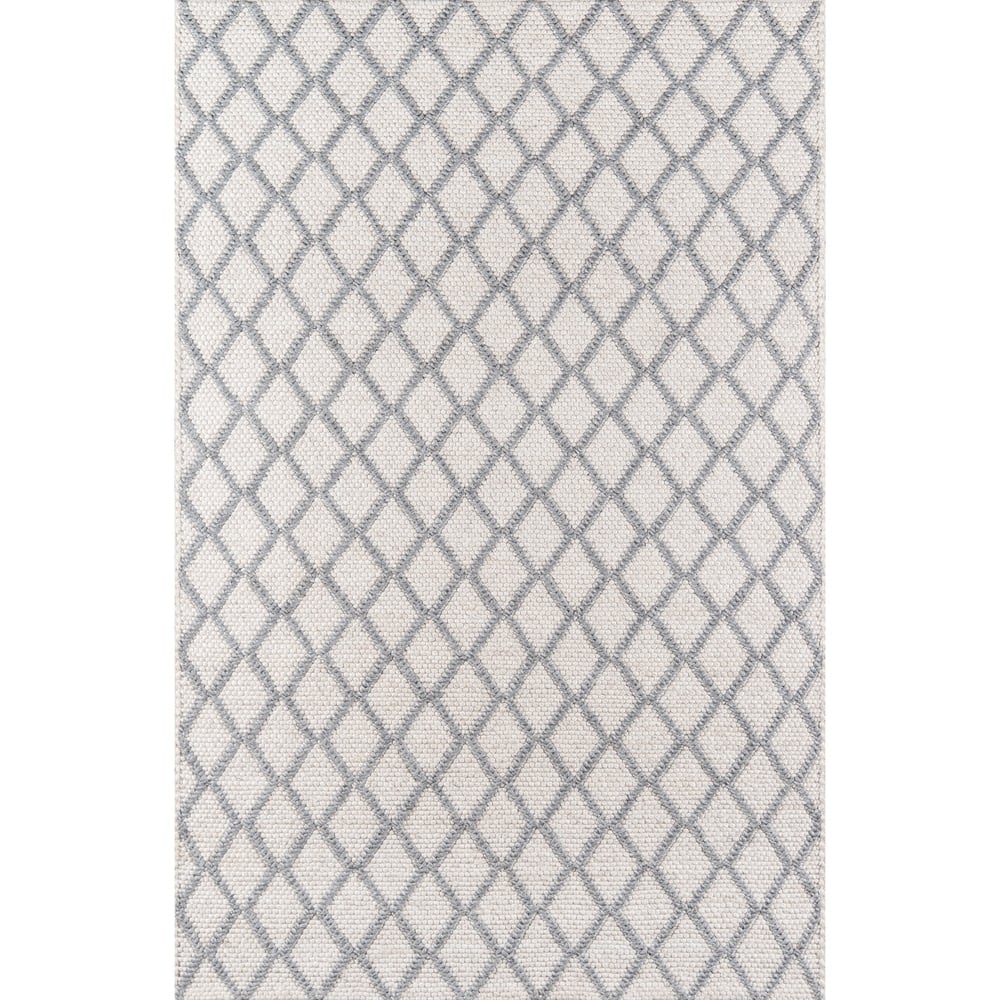 Momeni Andes Hand-woven Wool and Viscose Trellis Area Rug