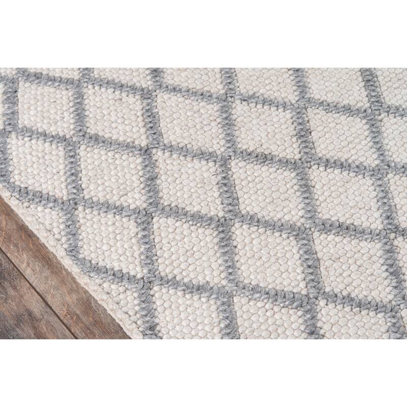 Momeni Andes Hand-woven Wool and Viscose Trellis Area Rug