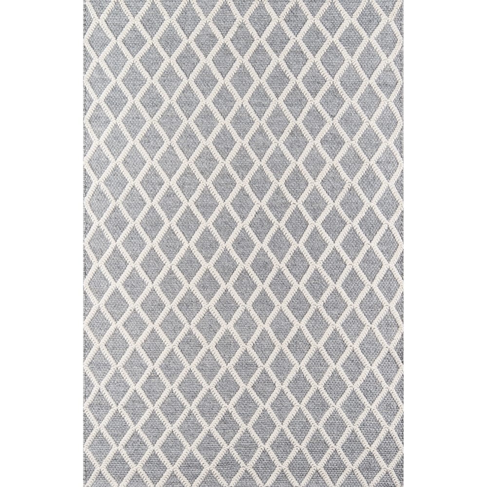 Momeni Andes Hand-woven Wool and Viscose Trellis Area Rug