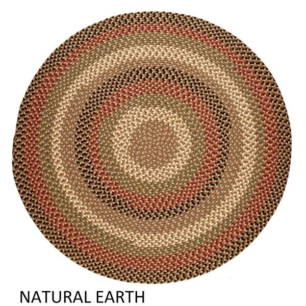 Jamestown 8 Round Braided Rug On Free