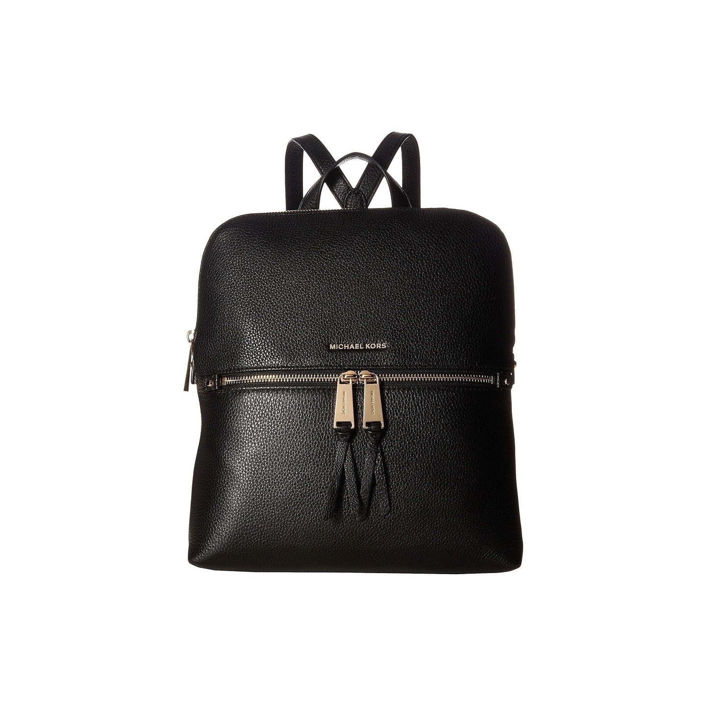 michael michael kors rhea medium slim leather backpack