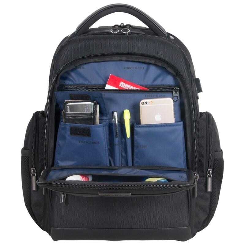 kenneth cole triple gusseted backpack