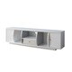 preview thumbnail 5 of 4, Dall Transitional White 72-inch TV Stand with Drawer by Furniture of America