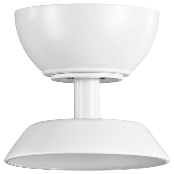 Kichler Lighting Eris Collection 6 Inch White Ceiling Fan Down Rod Mount