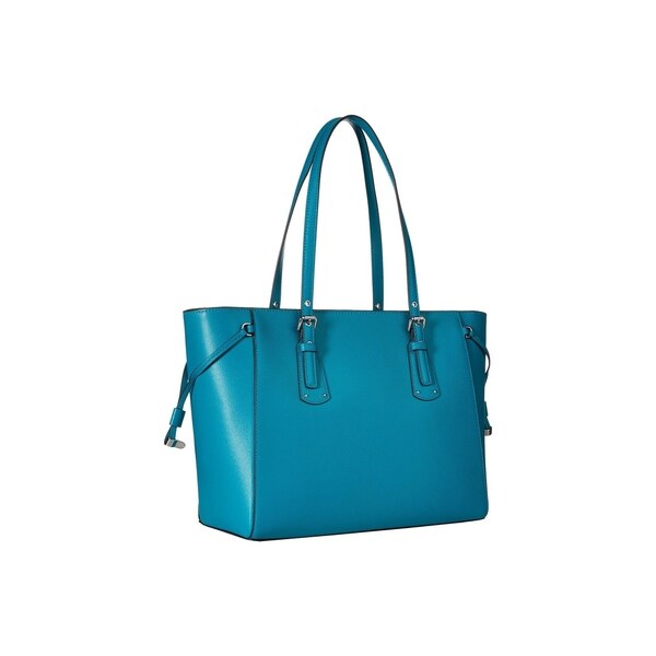 michael kors voyager tote teal