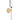 Celeste Aged Brass and Satin Opal 1-light Wall Light