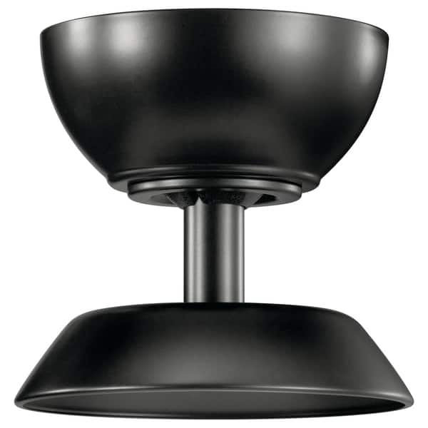Kichler Lighting Eris Collection 6inch Satin Black Ceiling Fan Down