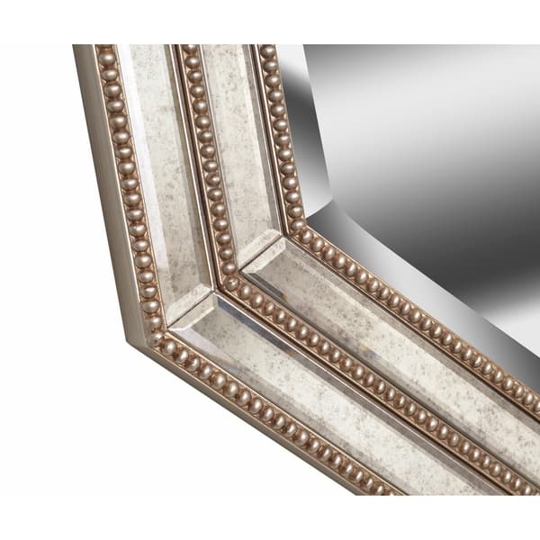 Shop Finn 30 Octagon Champagne Wall Mirror 30 X 30