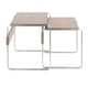 preview thumbnail 2 of 4, Tea Side Mid-Century Modern Nesting Tables (Set of 2)