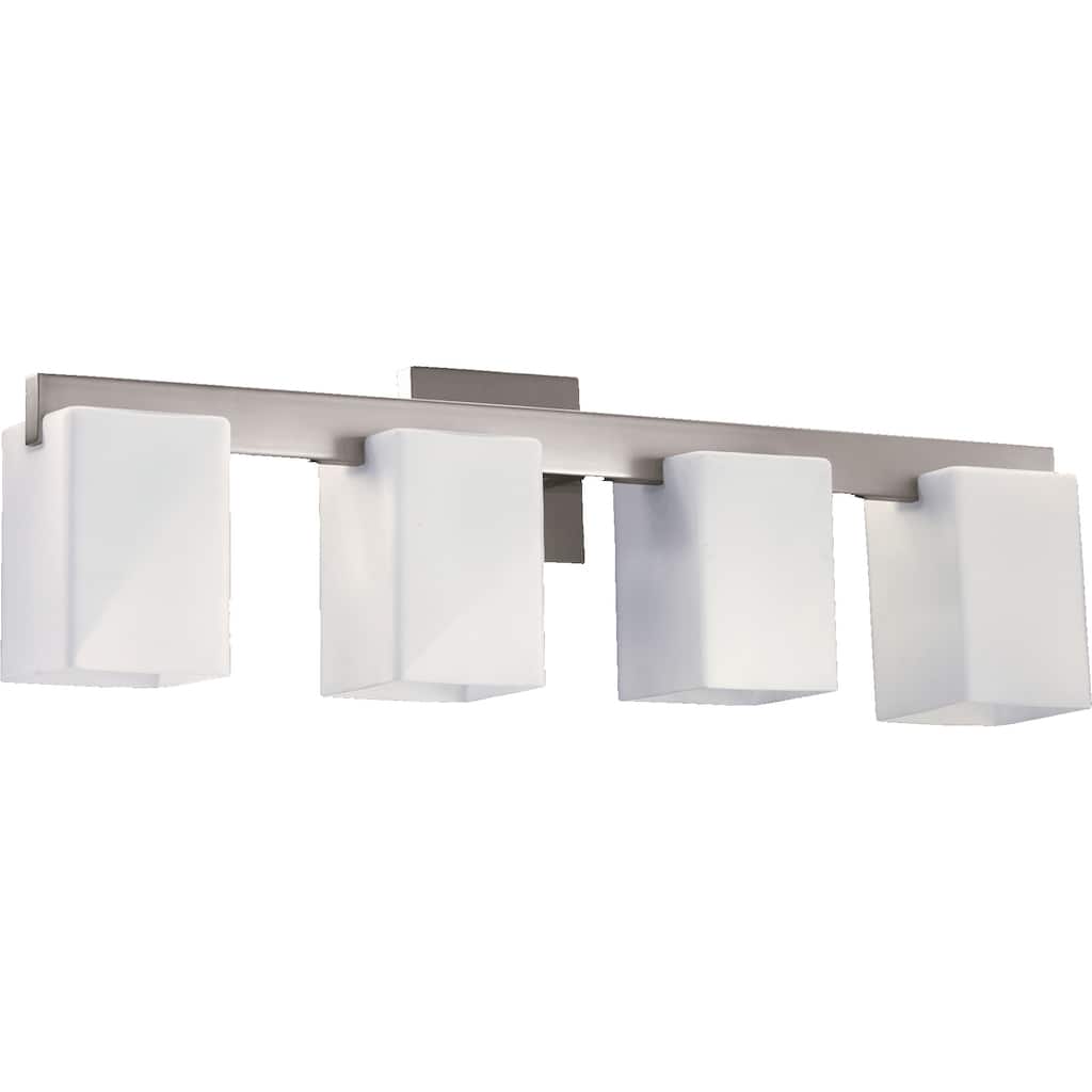 Modus Satin Nickel 4-light Vanity Lighting
