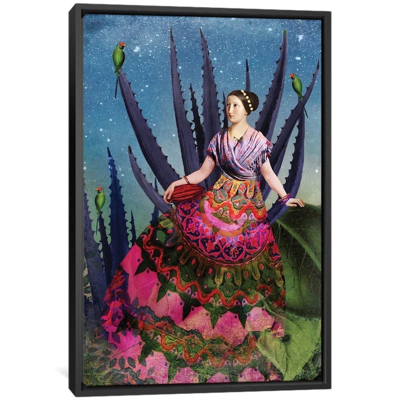 iCanvas "Blue Agave And Cacao" by Catrin Welz-Stein Canvas Print