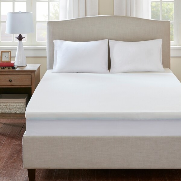 isotonic cool n cozy 3 inch serene foam mattress topper