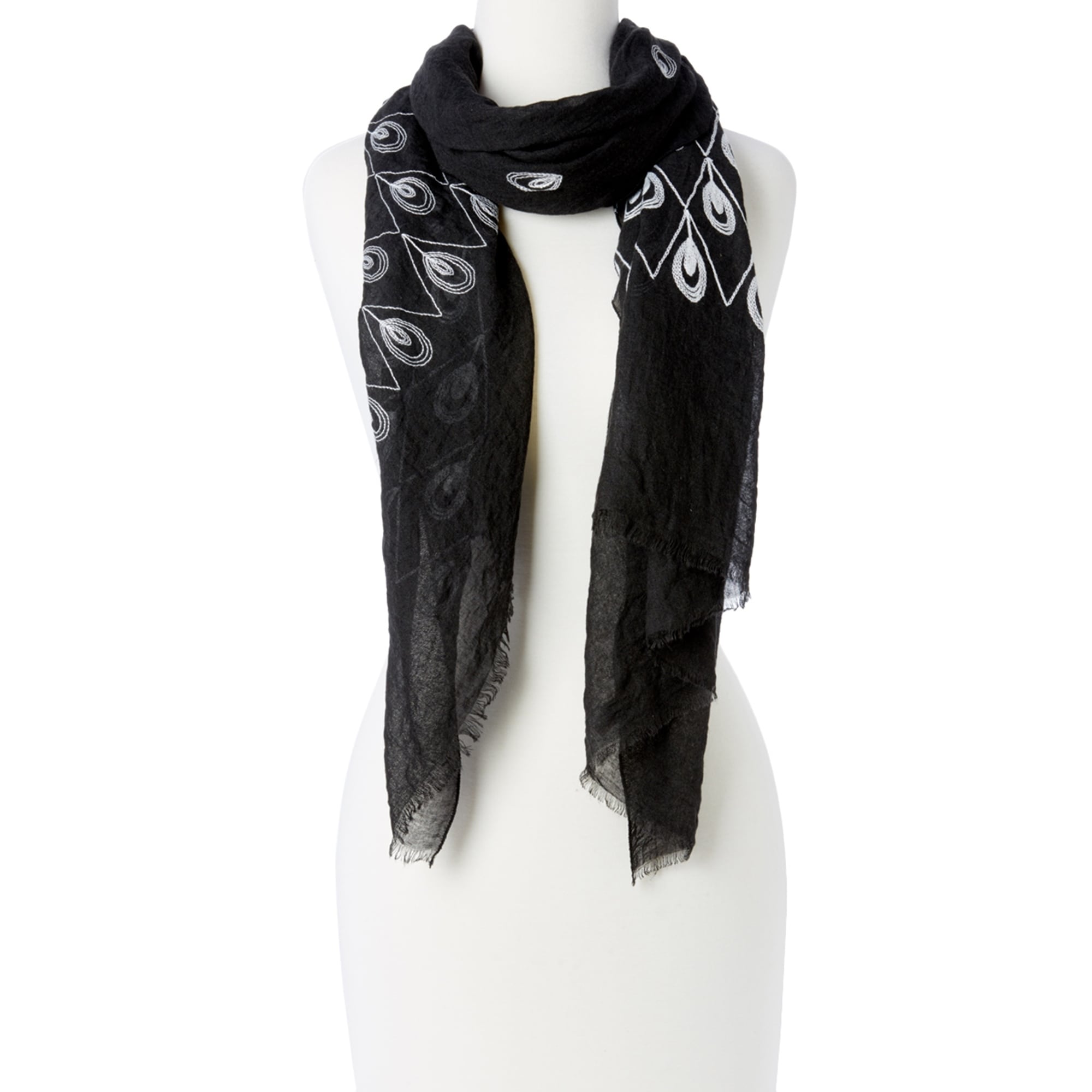 Stunning Elegant Ladies Women/'s Girls Black Glittery* Scarf Stole Wrap Pashmina