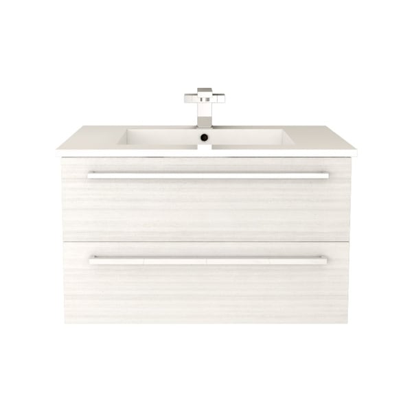 Cutler Kitchen Bath Silhouette Collection White Chocolate Cutler Kitchen Bath Silhouette Collection White Chocolate Wall Mount Bathroom Vanity