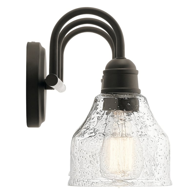 Kichler Lighting Avery 1-light Bronze Semi Flush Mount