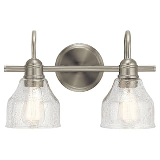 Kichler Lighting Avery 2-light Brushed Nickel Bath Vanity Fixture