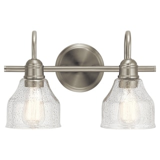 Kichler Lighting Avery 2-light Brushed Nickel Bath Vanity Fixture