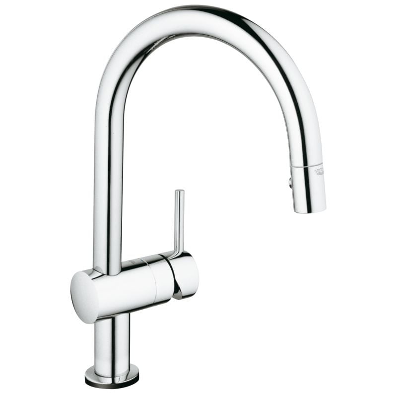 Shop Grohe Minta Touch Single Handle Pull Down Sprayer Kitchen