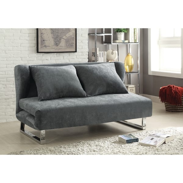 Transitional Grey Sofa Bed On Sale Overstock 22096892