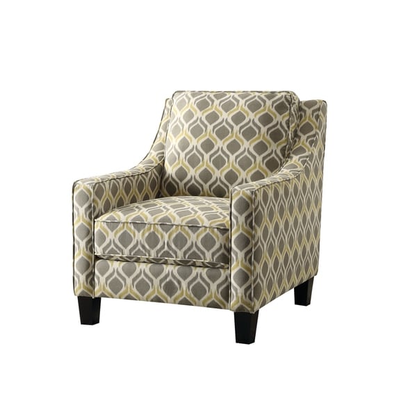 Traditional Grey And Yellow Accent Chair Free Shipping Today Traditional Grey And Yellow Accent Chair