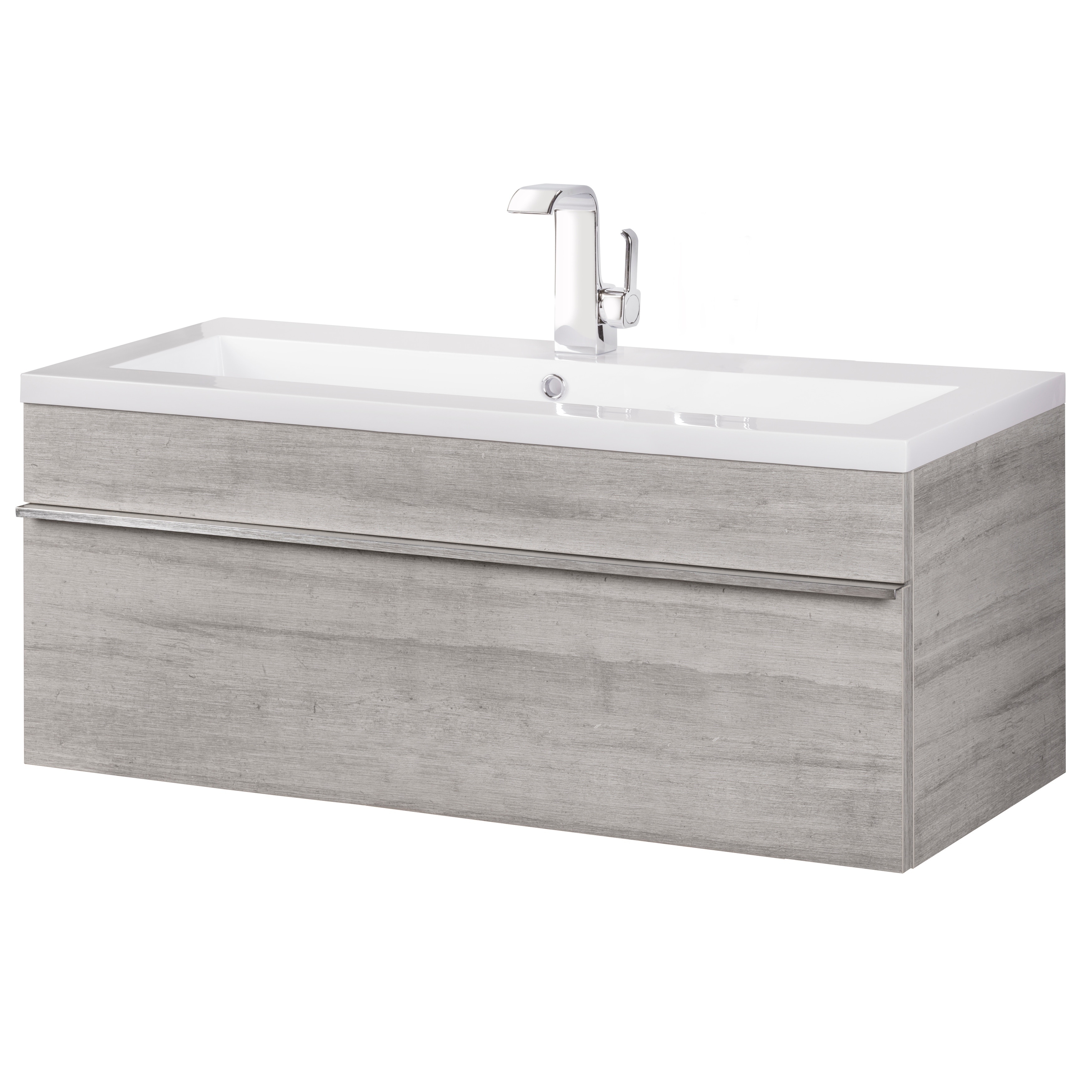 Trough Collection 42 Wall Mount Modern Bathroom Vanity Soho Overstock 22097647