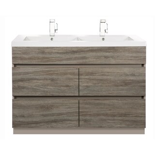 Boardwalk Collection 48 Handless Bathroom Vanity 4 Drawer With Single Bowl Top Southwester Overstock 22097682