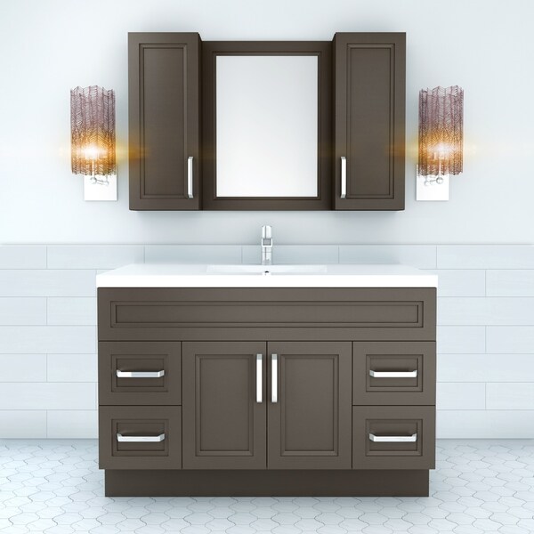 Shop Urban Collection 48" Bathroom Vanity - 2 Door 4 ...