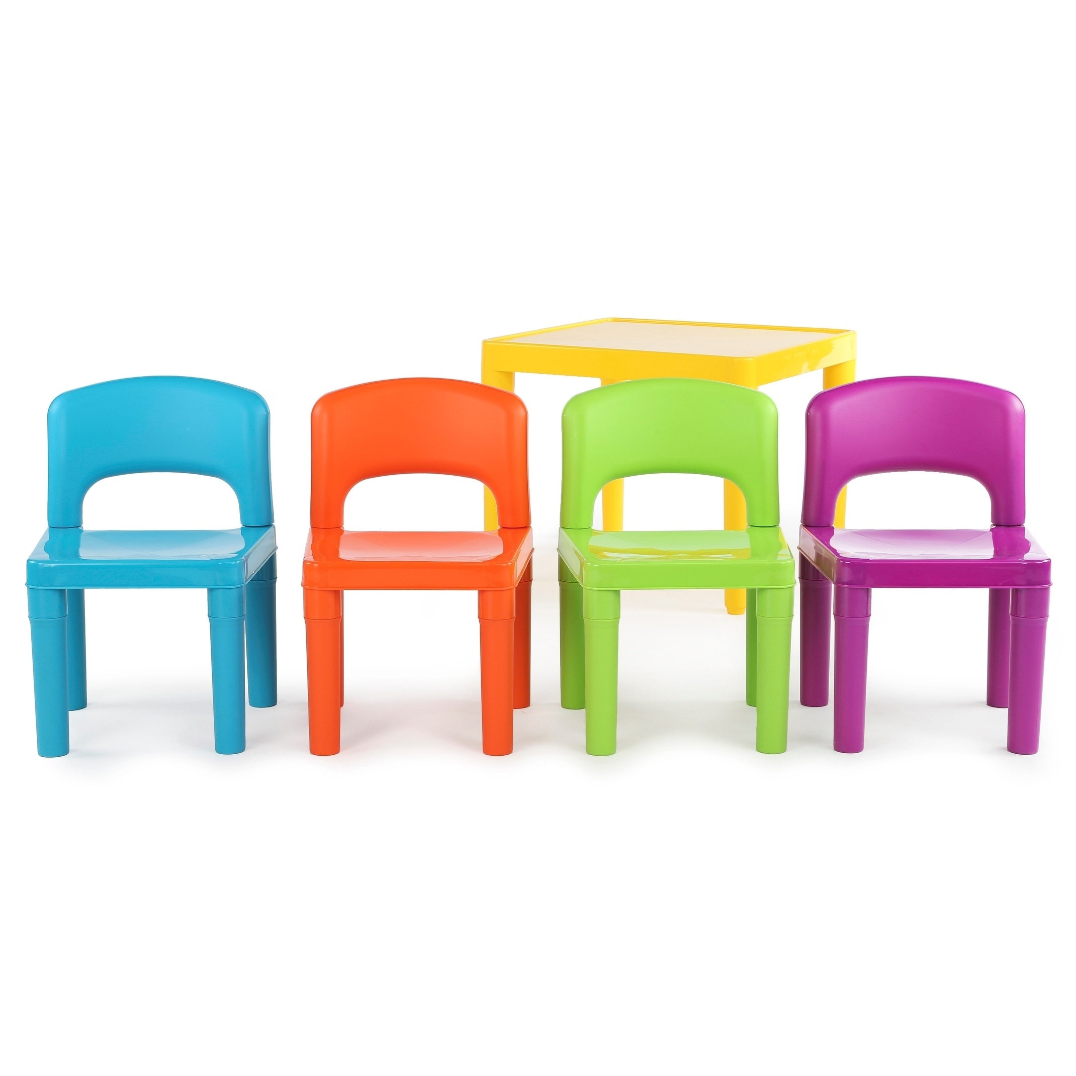 tot tutors plastic table and chair set