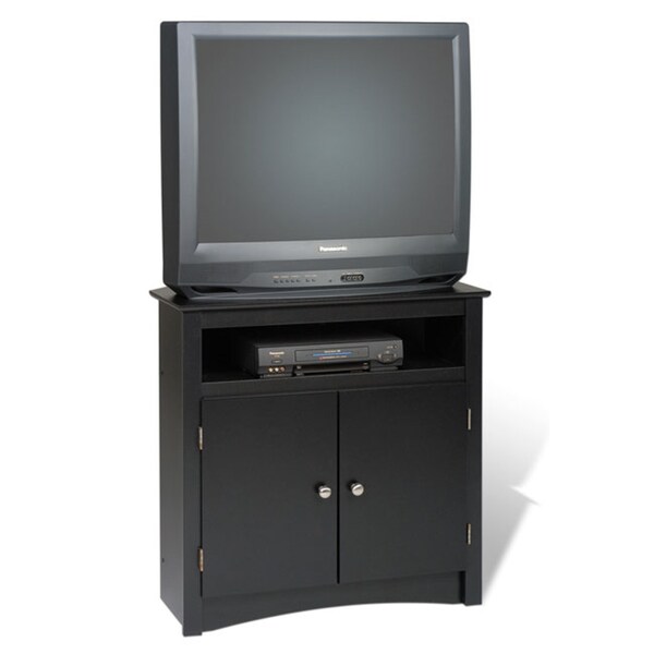 Classique Espresso Corner Floor Cabinet