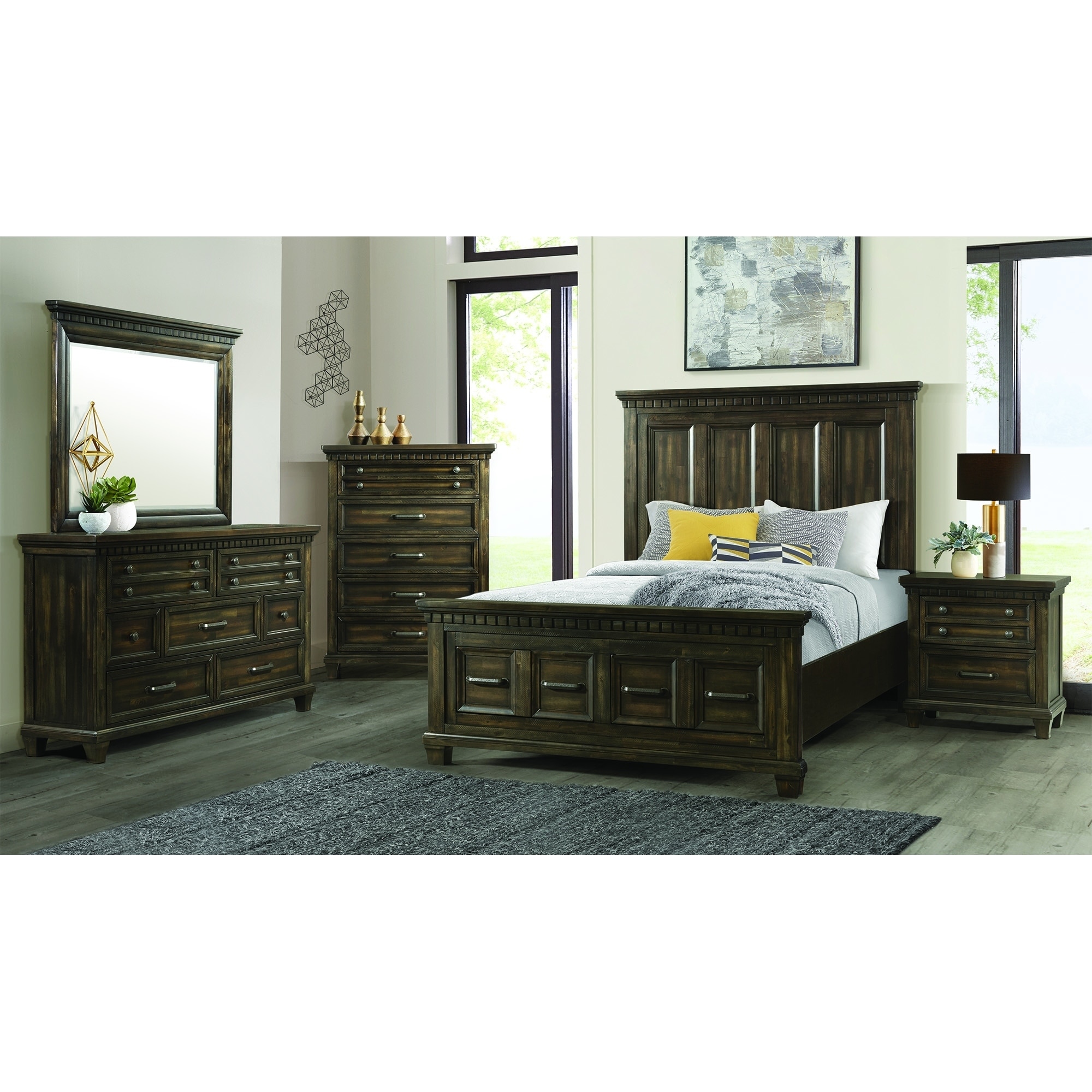 Picket House Furnishings Johnny Queen Storage 5PC Bedroom Set