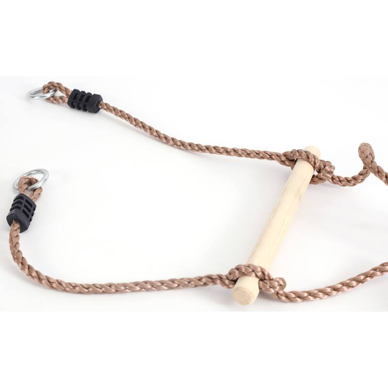 5 Step Climbing Wooden Rope Ladder