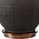 preview thumbnail 2 of 1, Uttermost Arnav Matte Black 1-light Table Lamp
