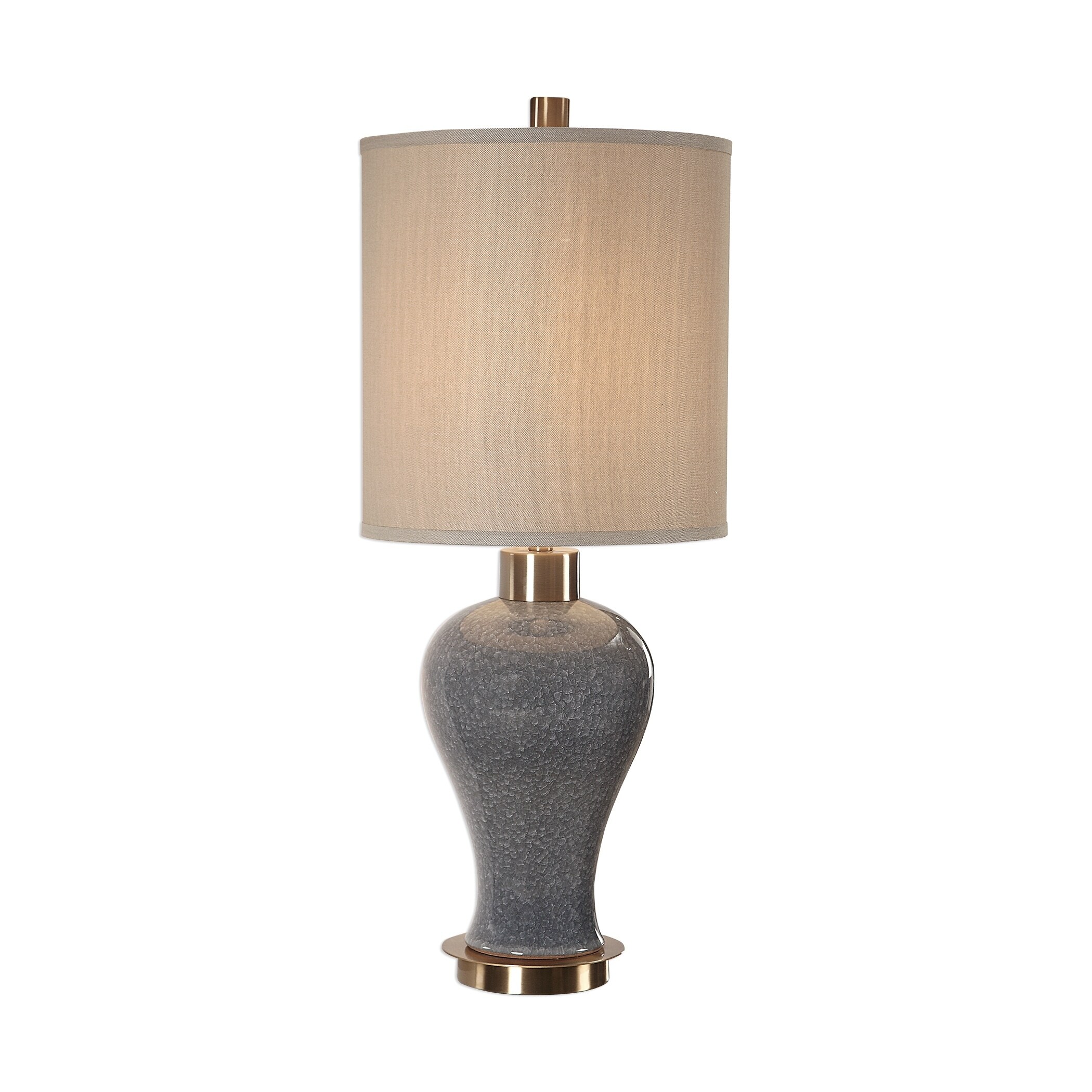 blue grey table lamp