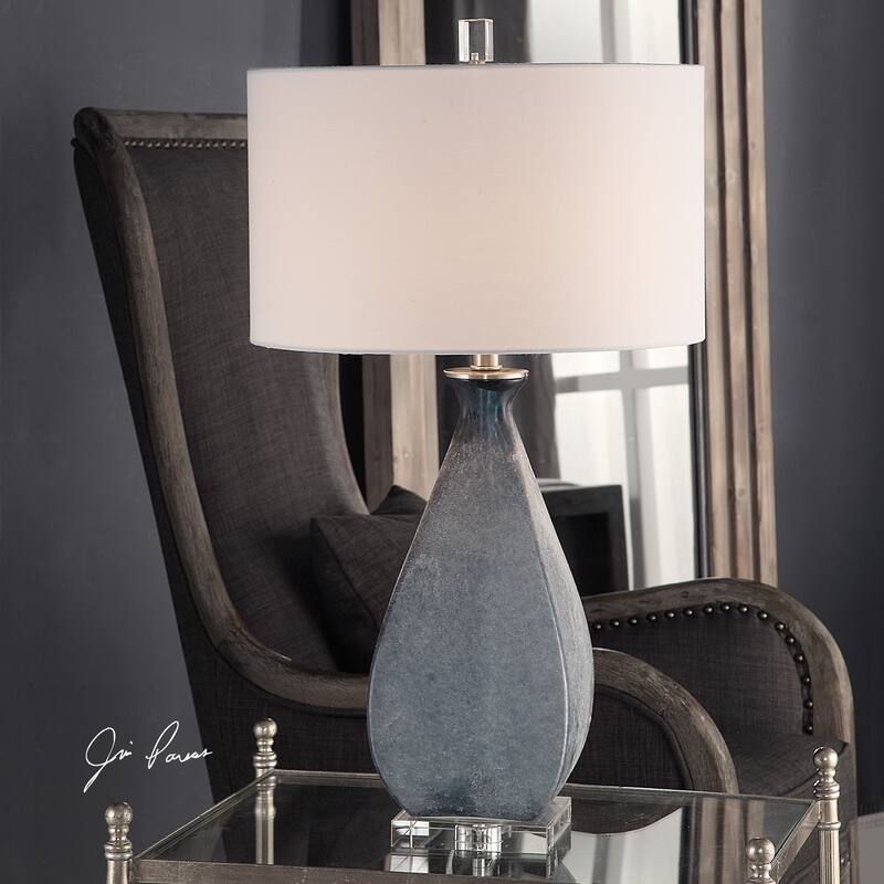 Uttermost Atlantica Blue 1-light Table Lamp