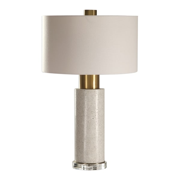 slide 2 of 5, Uttermost Vaeshon Bleached Wash 1-light Table Lamp