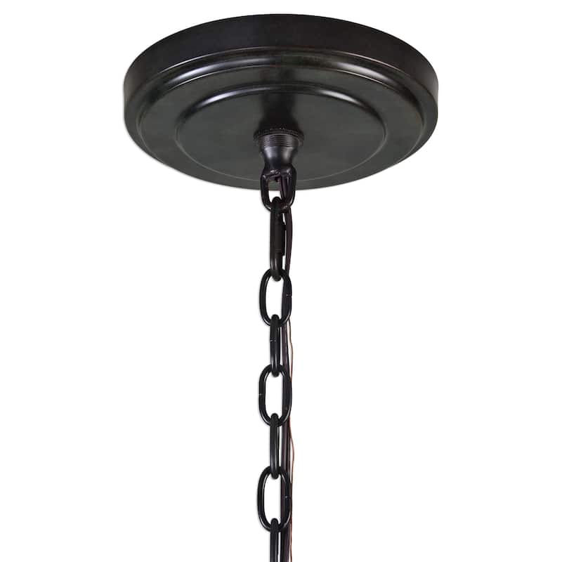 Uttermost Marlow Bronze 12-light Chandelier