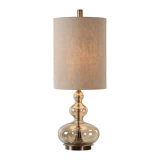 Uttermost Formoso Light Amber 1-light Table Lamp