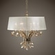 preview thumbnail 3 of 1, Uttermost Alenya Burnished Gold 6-light Chandelier